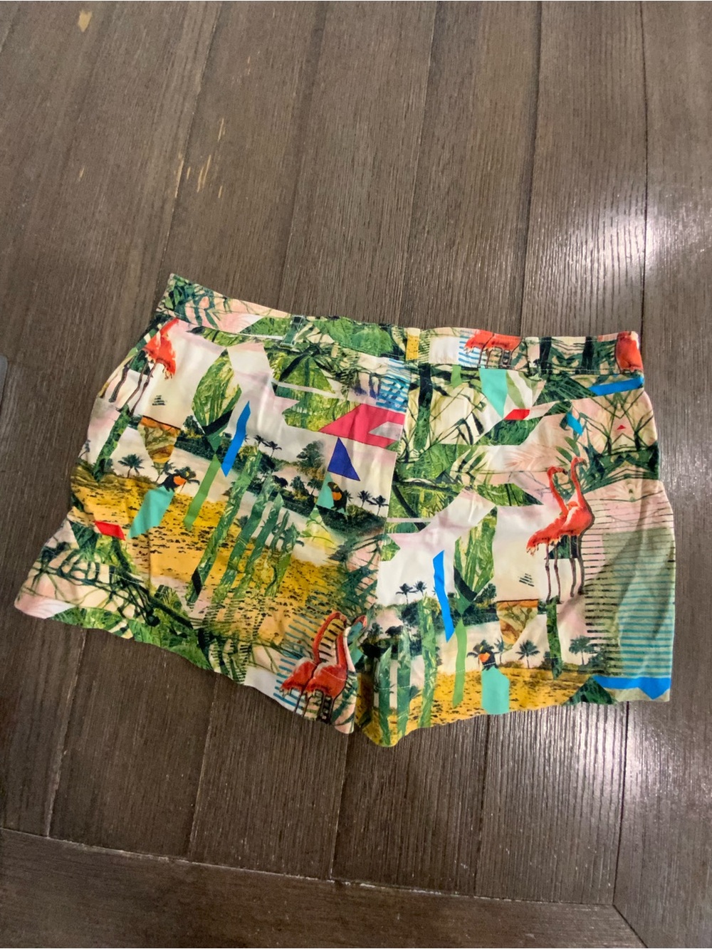 Nicole by Nicole Miller multicoloured tropical print shorts Size 6